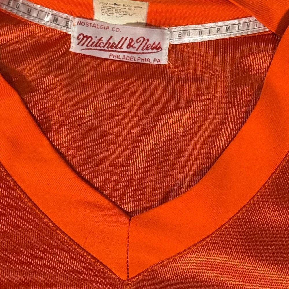 Mitchell & Ness Orange Walter Payton Athletic Jersey - Picture 4 of 15